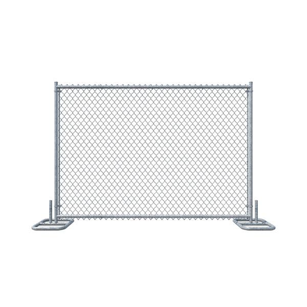 we don't require a minimum number of temporary fence panels you have to rent